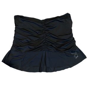 Playboy y2k mini skirt w/ bedazzled bunny logo